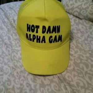 Hot damn Alpha Gam Hat