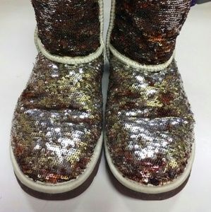 Fully Sequined Uggs