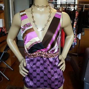 Alex and Trixie Silk Blouse