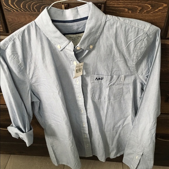New with tags, Abercrombie button down