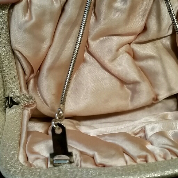 2 PC Vintage Gold and Crystal Clutch πHPπ - Picture 4 of 4