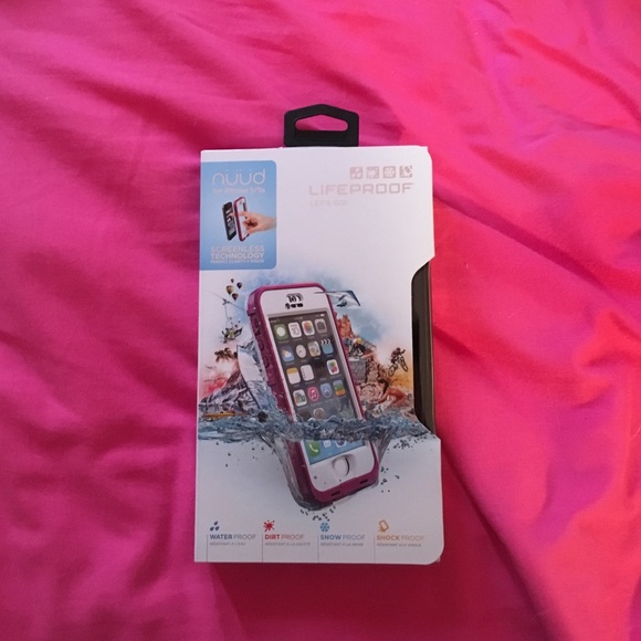 Pink nüüd life proof case!
