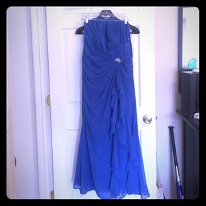 Royal blue formal dress/gown