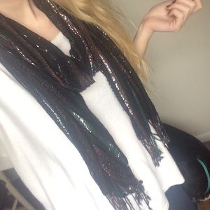 Multicolored Sparkly Scarf