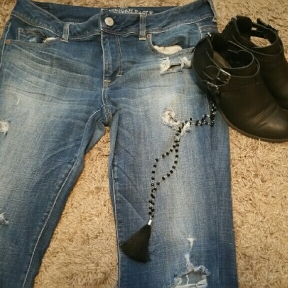 American Eagle Kick Boot Super Stretch  Jean