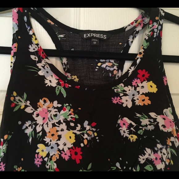 Floral Racerback Tanktop - Picture 3 of 3