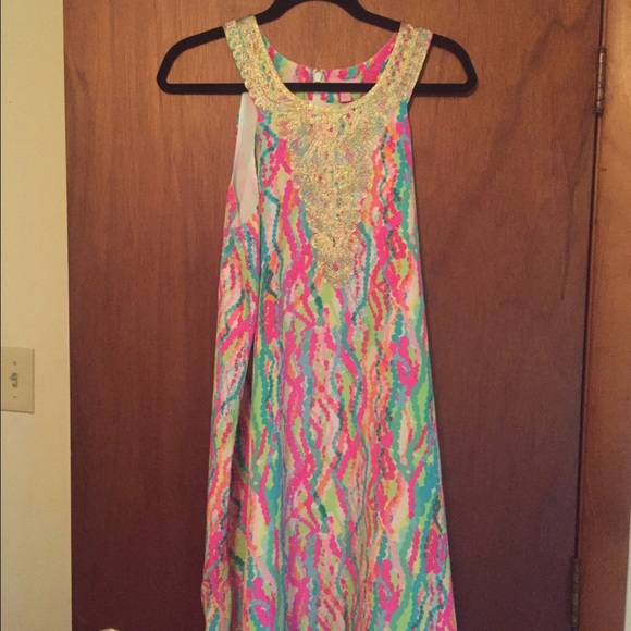 Lilly Pulitzer Cadence Dress DRIPPING IN JEWELS