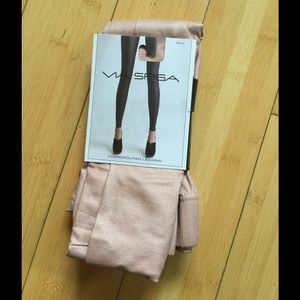 New Via Spiga Leggings. Size M/L. Rose tea color