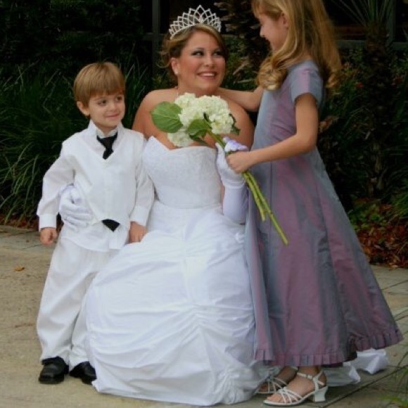 Final price 💍 David's Bridal T9252 Wedding Dress - Picture 2 of 4