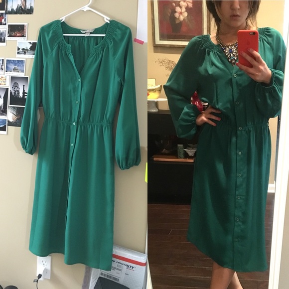 ❤️BOGO❤️Beautiful green dress size Medium