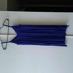 fringe blue dress to Wear on a night on the town
