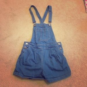 Forever 21 overall shorts