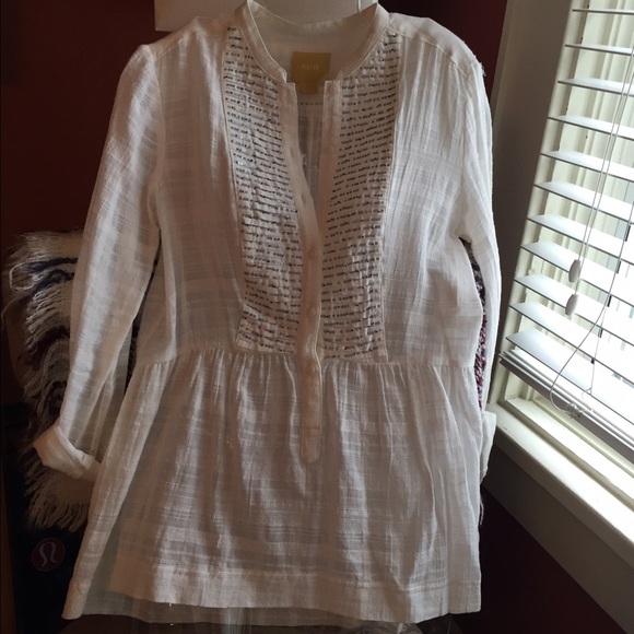 Amazing Anthropology beaded tunic