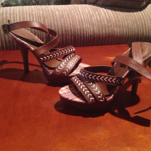 Brown heels
