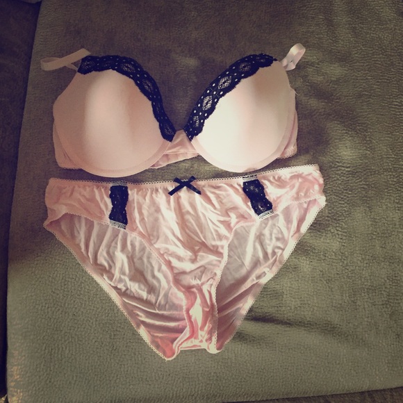 Matching bra and panty set