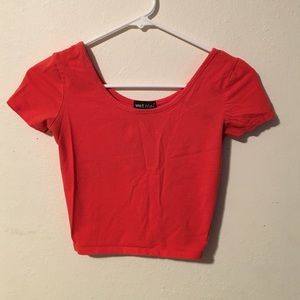 Wet Seal tight fitting Crop Top