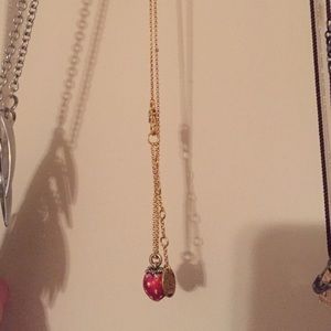 Juicy couture strawberry necklace