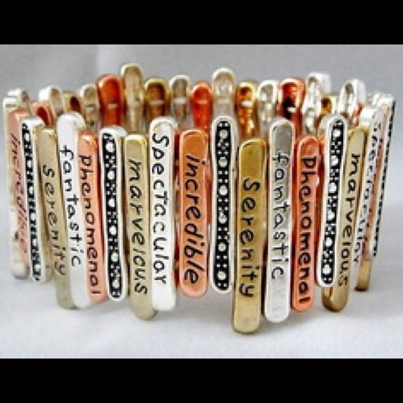 INSPIRATIONAL STRETCH BRACELET 3 left