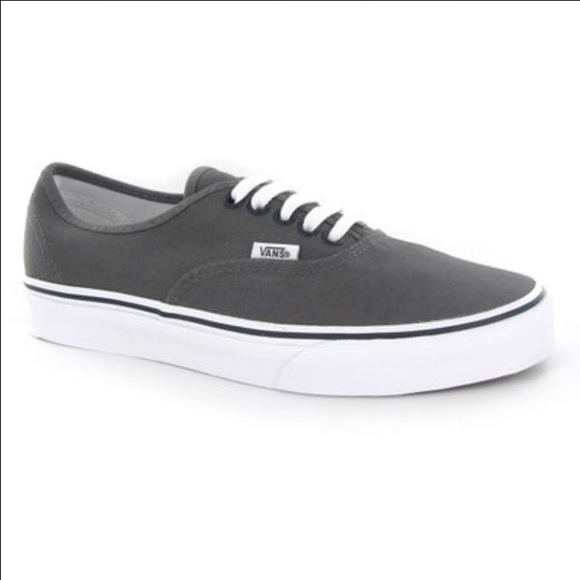 Vans Grey Canvas Shoes