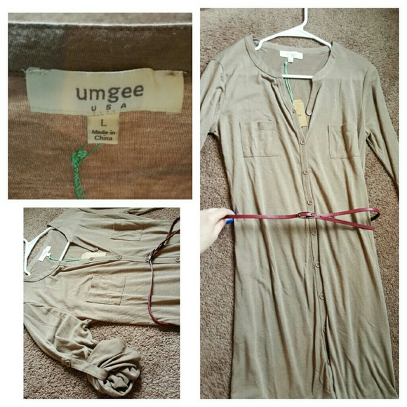 Button down dress