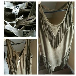 Stylish fringe dress!