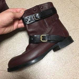 Chloe biker boots