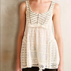 Anthropologie Detailed Top