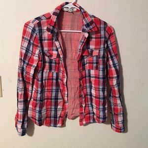 Red, White and Blue Plaid