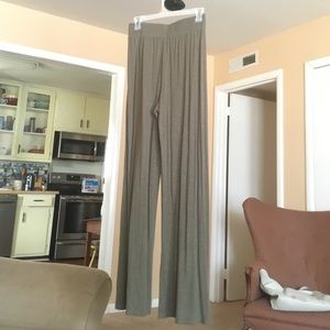 Olive green flowy pants size M but fits most!