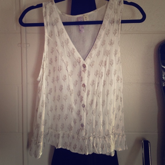 Button down top from Francescas!