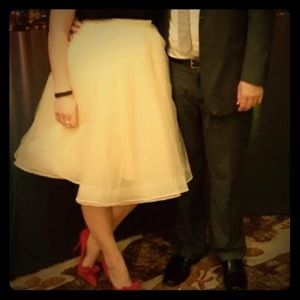 Custom made tulle skirt