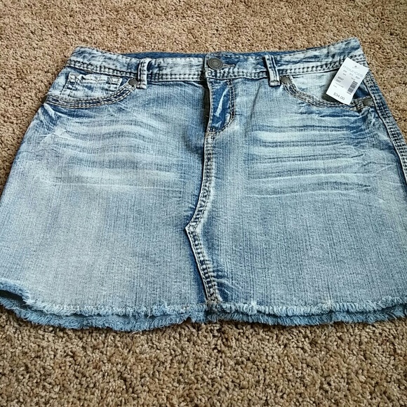 Denim skirt