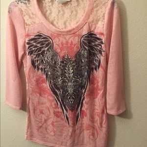 ☀️🌸SALE TODAY✨🎀 Brand new lace back Tshirt