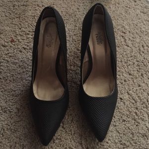 Charlotte Russe Black Pointed Pumps