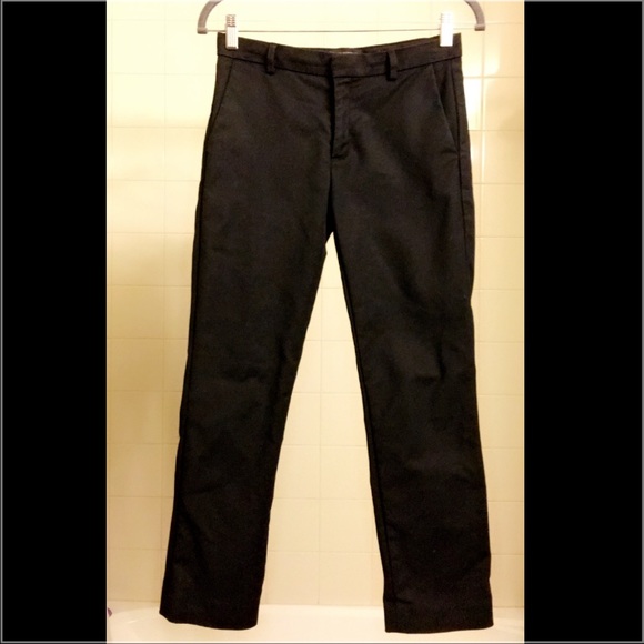 Black Straight Leg Pant
