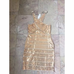 Sequin bandage Bebe dress