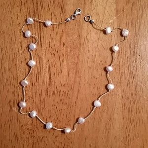 Pink Fresh Water Pearl Necklace