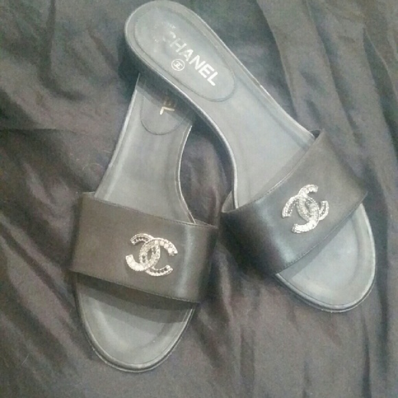 Chanel Authentic Slides