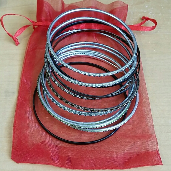 Neutral colored bangle bracelets!