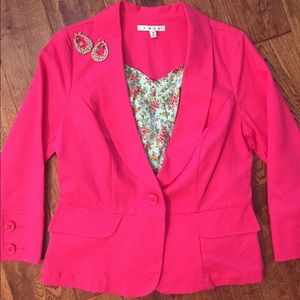 CABI Hot Pink Blazer
