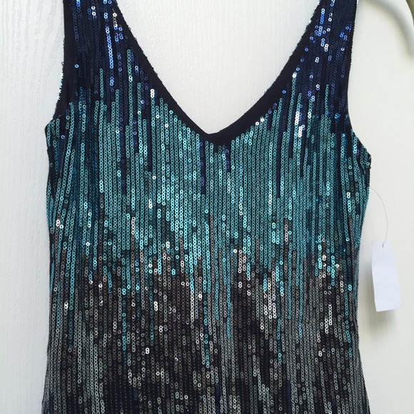 🎉HP🎉 Ombré Sequinned Party Dress - Picture 4 of 5