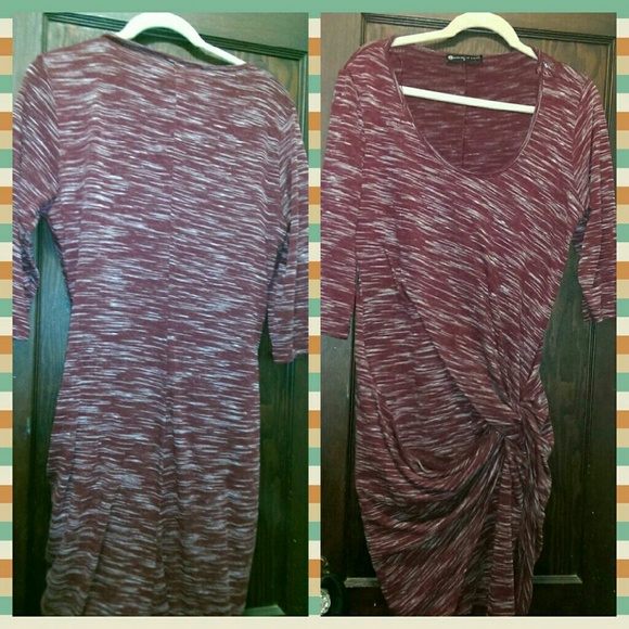 Cute faux wrap dress