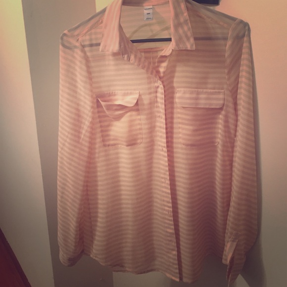 Long sleeve button up from old navy