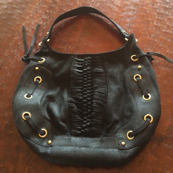 Hype suede purse.