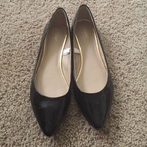 Mossimo Black Pointed Flats