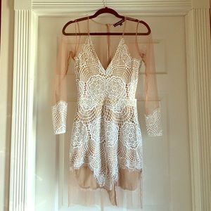 For Love and Lemons Antigua Mini Dress