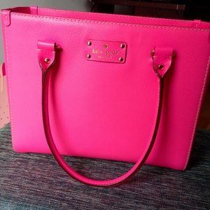 Make an OFFER! 🌟🌟 Neon Pink Kate Spade Tote 💗