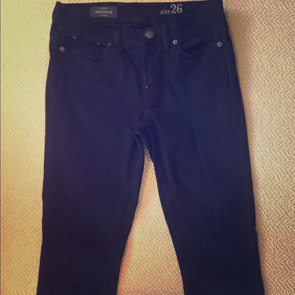 J.crew TOOTHPICK jean in Black