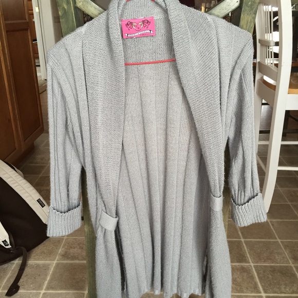 Grey sweater Cardigan