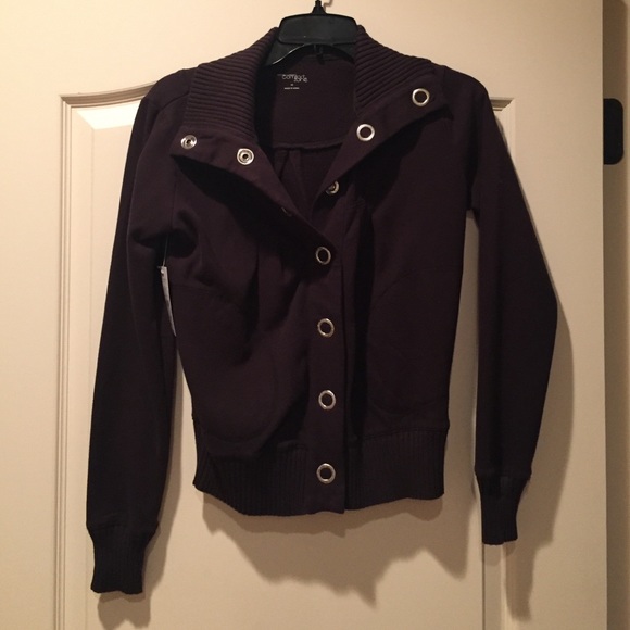 New York & Co Brown Coat/Sweater